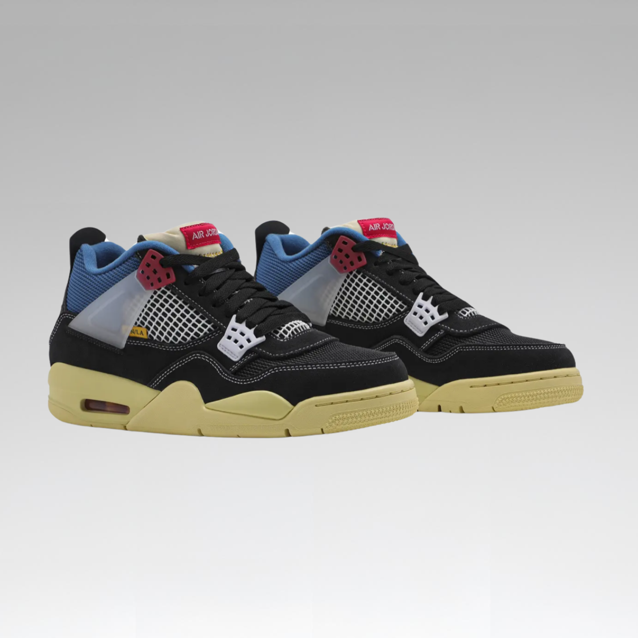 Union LA x Air Jordan 4 Retro 'Off Noir' - SoloraHQ