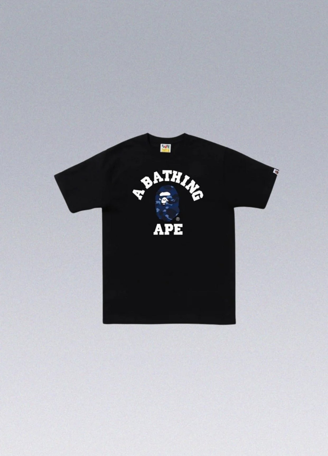 Black/Blue BAPE T-SHIRT - SoloraHQ