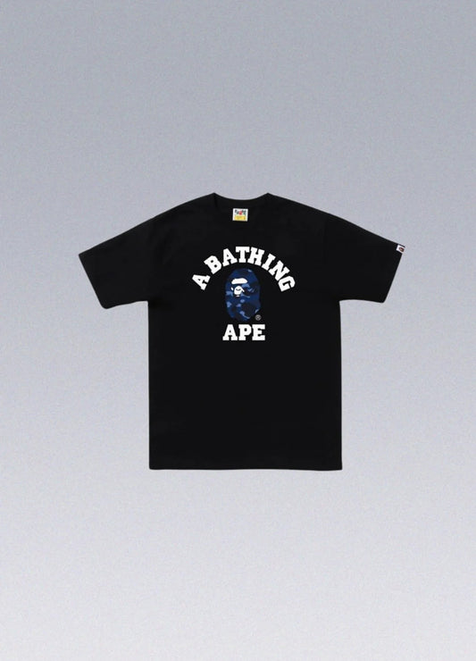 Black/Blue BAPE T-SHIRT - SoloraHQ