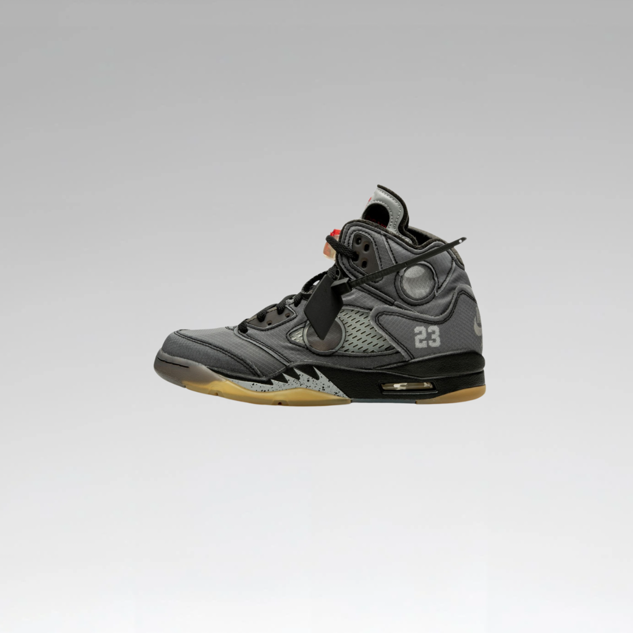 Off-White x Air Jordan 5 Retro SP 'Muslin' - SoloraHQ