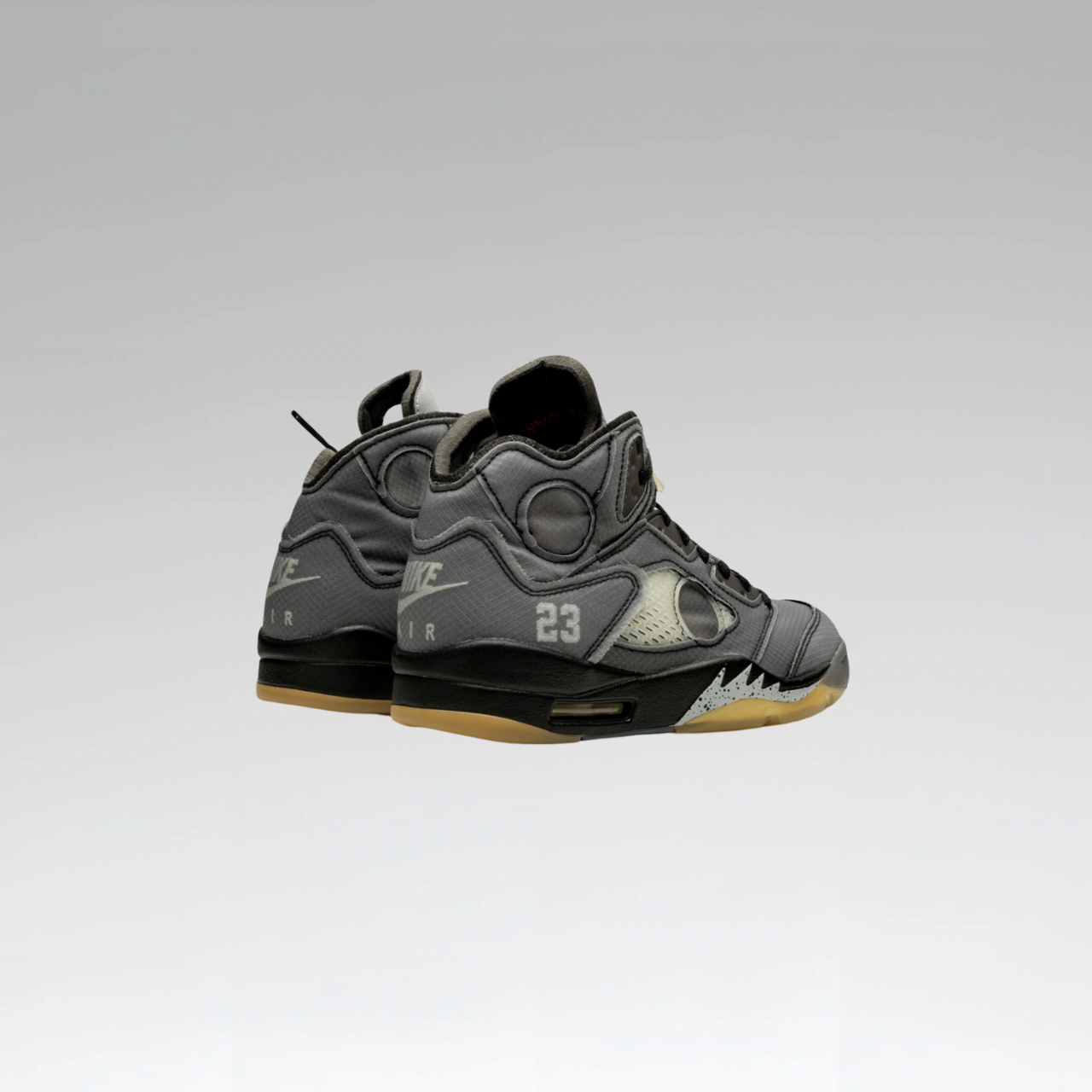 Off-White x Air Jordan 5 Retro SP 'Muslin' - SoloraHQ