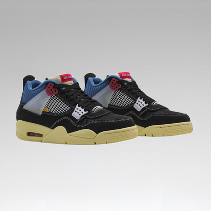 Union LA x Air Jordan 4 Retro 'Off Noir' - SoloraHQ