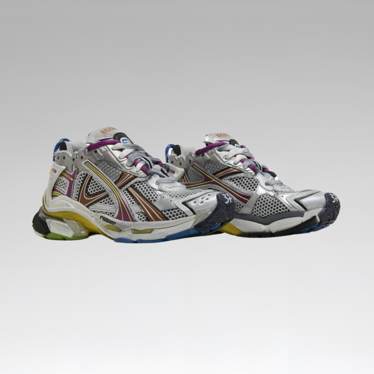 Balenciaga Sneaker 'White Multi-Color' - SoloraHQ