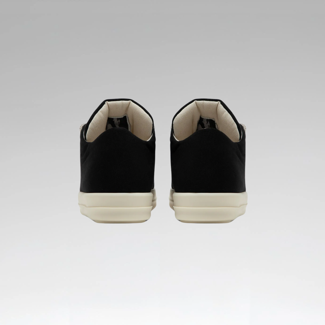 Rick Owens DRKSHDW Hollywood Jumbo Lace Puffer Low 'Black Milk' - SoloraHQ