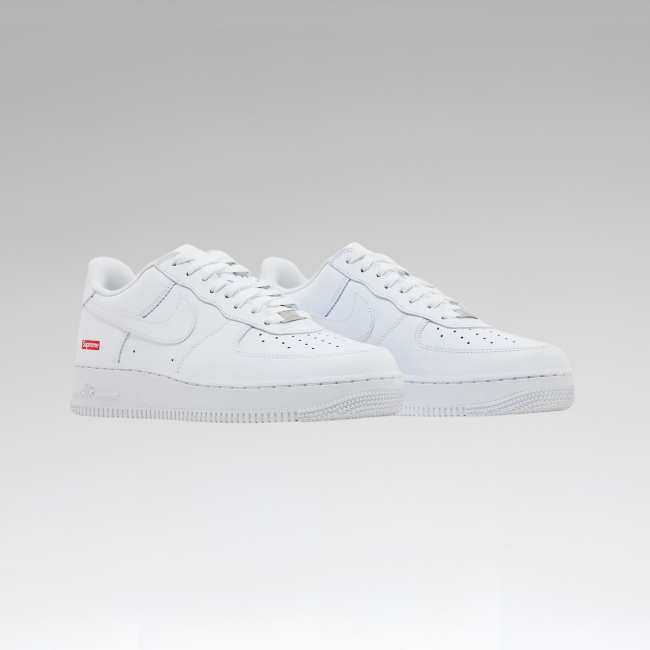 Supreme x Air Force 1 Low 'White' - SoloraHQ