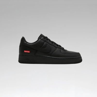 Supreme x Air Force 1 Low 'Black' - SoloraHQ