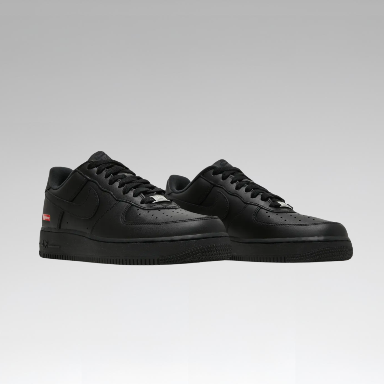 Supreme x Air Force 1 Low 'Black' - SoloraHQ
