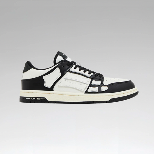 Amiri Skel Top Low 'Black White' - SoloraHQ