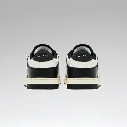 Amiri Skel Top Low 'Black White' - SoloraHQ