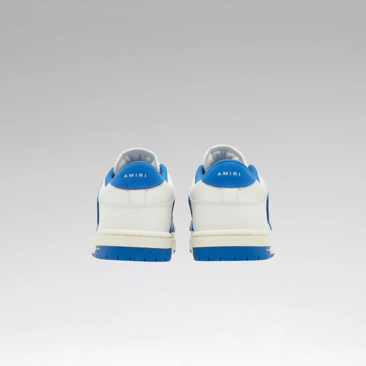 Amiri Skel Top Low 'White Blue' - SoloraHQ