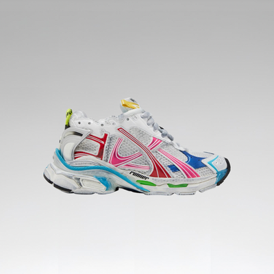 Balenciaga Runner Sneaker 'White Red Blue Pink'