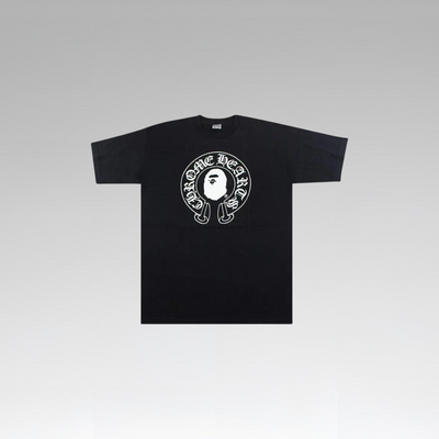 BAPE x Chrome Hearts T-shirt 'Black'