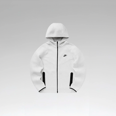 Nike Sportswear Tech Fleece Windrunner Full Zip Hoodie 'Birch Heather/Black'