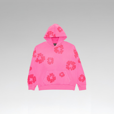 Denim Tears Mono Cotton Wreath Hoodie 'Pink'