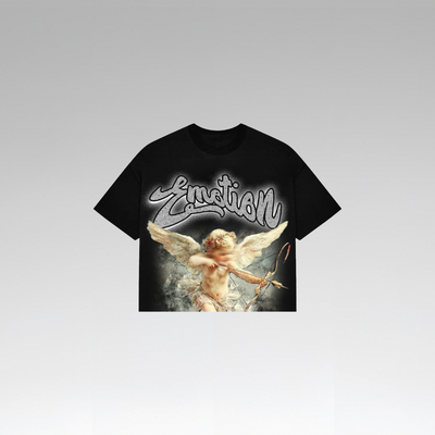 Black “Rhinestone” Cropped Tee