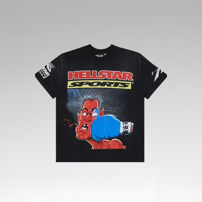 Hellstar Knock-Out T-Shirt 'Black'