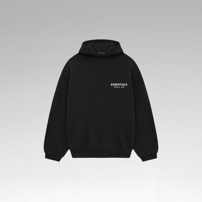 Fear of God Essentials Fleece Hoodie II 'Black'