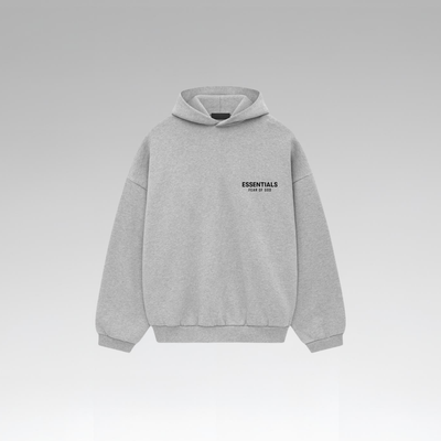 Fear of God Essentials Fleece Hoodie II 'Light Heather Grey'