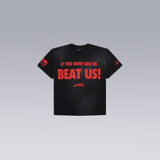 Red/Black HELLSTAR BEAT US! T-SHIRT - SoloraHQ