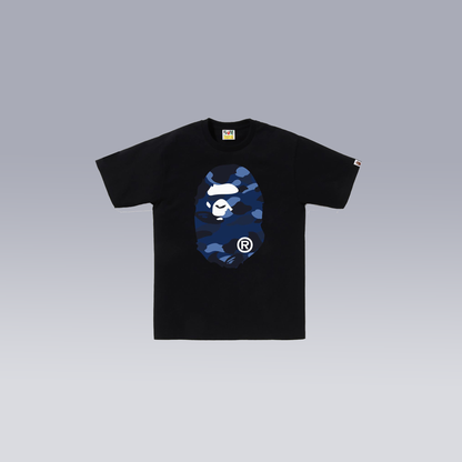 Black/Blue BAPE T-SHIRT - SoloraHQ
