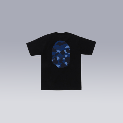 Black/Blue BAPE T-SHIRT - SoloraHQ