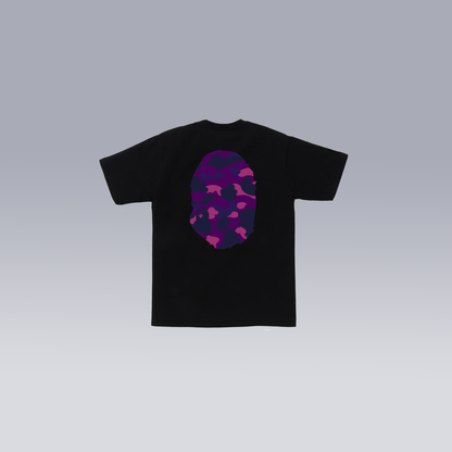 Black/Purple BAPE T-SHIRT - SoloraHQ