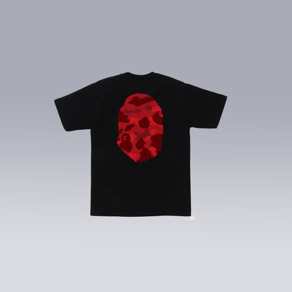 Black/Red BAPE T-SHIRT - SoloraHQ